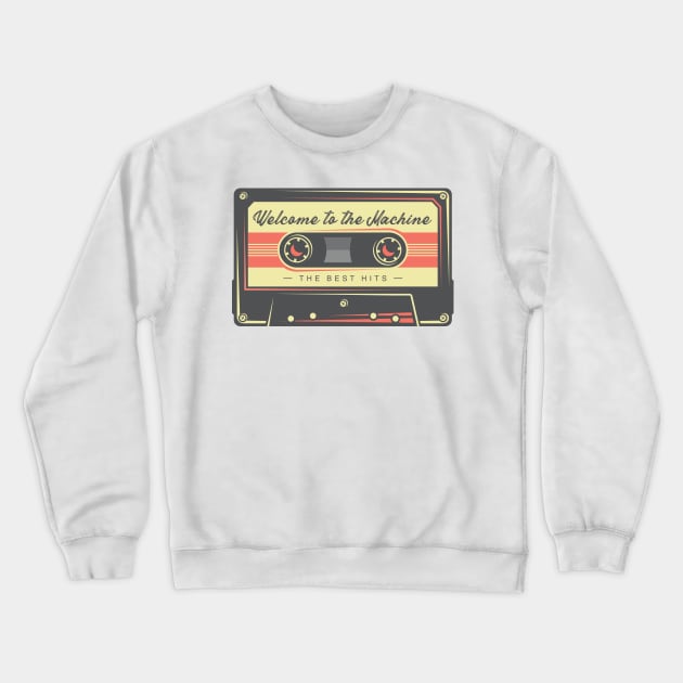 welcome to the machine (pink floyd) Crewneck Sweatshirt by QinoDesign